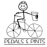 Pedals and Pints logo