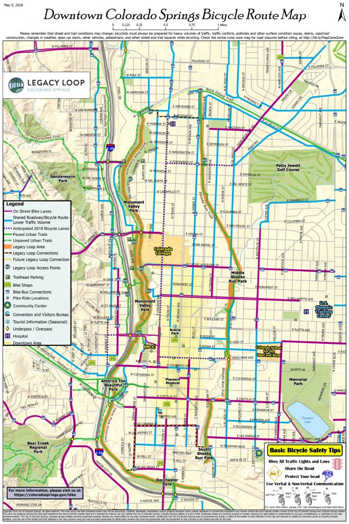 Mapping Bike Colorado Springs