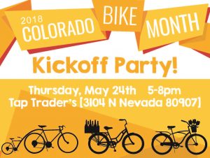 Bike Month Kickoff Party @ Tap Traders