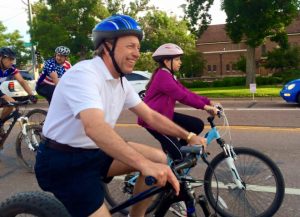 mayor bike cos ride event colorado springs celebrations friendly family city