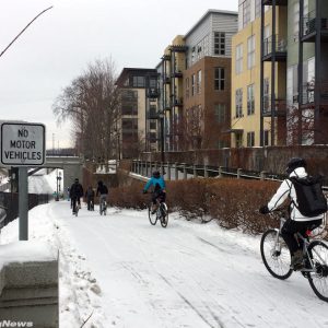 Minneapolis Winter Bike