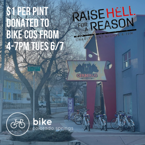 Raise Hell for a Reason: Bike COS @ Cerberus Brewing @ Cerberus Brewing | Colorado Springs | Colorado | United States
