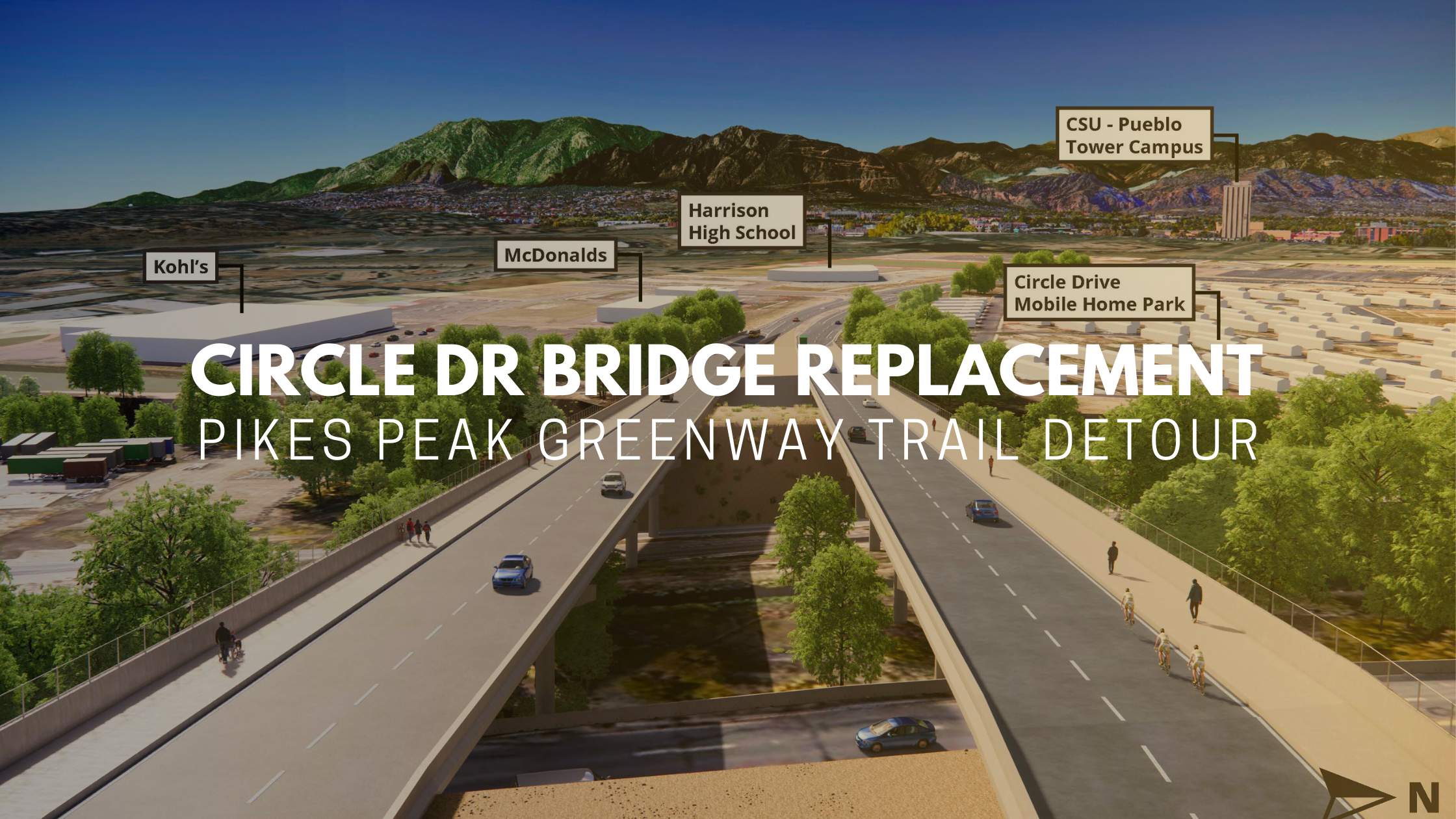 Bridge Replacement Closing Greenway Trail Through 2025