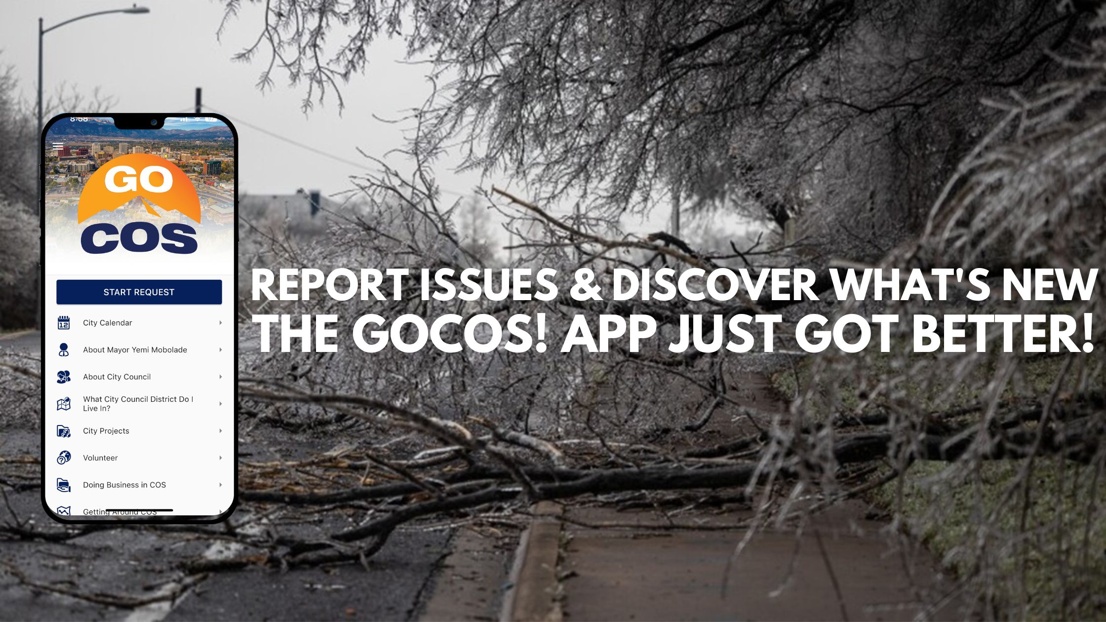 Report Issues & Discover What’s New – The GoCOS App Just Got Better!