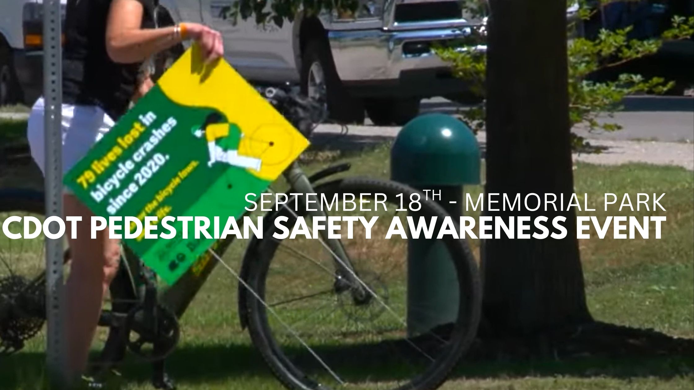Support Safer Streets In Colorado Springs With CDOT At Memorial Park Sept 25