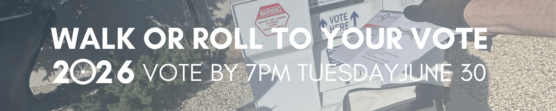 Roll Or Walk Your Ballot For The Primary